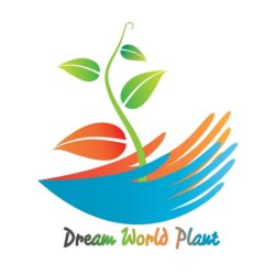 Dream world plant logo
